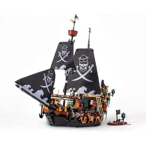 مجموعة مكعبات صغيرة من dOvOb مجموعة مكعبات بناء سفينة القراصنة، مجموعة بناء فكرة رائعة، لعبة تجميع كهدية للمراهقين والبالغين (1328 قطعة) in Kuwait