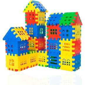 Interlocking Building Blocks – 70-Piece Kids for Toddlers and Kids – Fun and Educational Toy Building Set for Skill Development, Educational Conventional Toys Gift for Boys Girls52