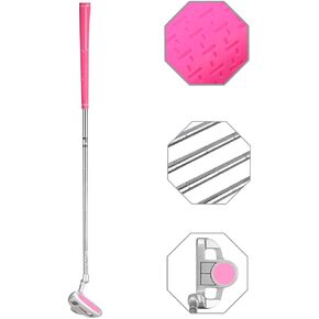 Junior Golf Putter Stainless Steel Kids Putter Right Handed 3 Sizes to Choose Freely for Kids Ages 3-5 6-8 9-12