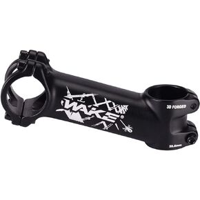 MTB Stem 31.8 17 Degree 70 90 110mm Bike Stem Mountain Bike Stem Short Handlebar Stem for Most Bicycle, Road Bike, MTB, BMX, Fixie Gear, Cycling (Aluminum Alloy, Lightweight, Black)