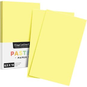 8.5 x 14" Blue Pastel Color Paper – Great for Arts and Crafts and Stationery Printing | Legal, Menu Size | 20lb Bond (64gsm) Paper | 50 Sheets per Pack