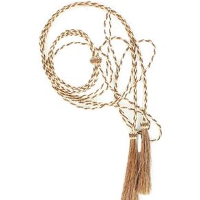 M & F Western Men's And White Horsehair Stampede String Rust One Size