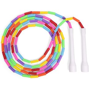 حبل القفز بالخرز الناعم - مقاسات الأطفال والكبار - خرز آمن وغير سام ومتين للاستخدام في الهواء الطلق in Kuwait