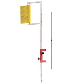 Vertical Jump Measurement Tool, Wall Mounted Sport Vertical Jump Pole, Adjustable Height Vertical Jump Tester, Vertical Jumping Measuring Training Equipment Basketball Volleyball Trainer