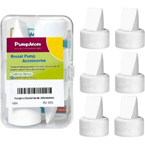 PumpMom Duckbill Valves for Spectra and Motif Luna, Replacement Duckbill Valves for Spectra S1 Spectra S2 Spectra 9 Plus SG Pumps (Not Original Spectra S2 Accessories) (6 Count)