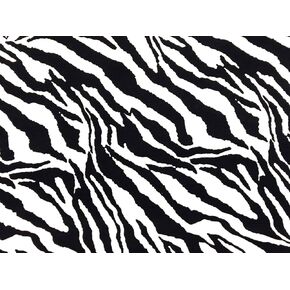 44 Inch Black and White Zebra Pattern Printed 100% Cotton Fabric Craft Cloth Kid Patchwork Handmade Sewing Crafting for 1 Yard