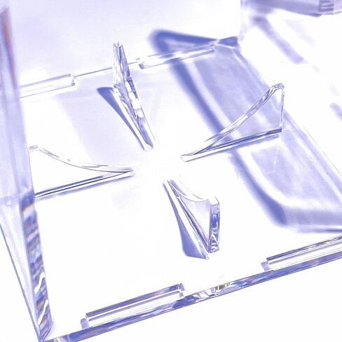 Baseball Ball Cube | 1UV Protected Acrylic Baseball Holder Square Clear Box | Memorabilia Showcase Autograph Ball Protector | 12, one dozen | Fits official size ball in Kuwait