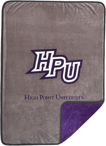 بطانية صوف قطيفة عالية الجودة من High Point University Panthers - مقاس كبير جدًا 60 بوصة × 80 بوصة. يناسب الملكة أو Twin XL هدايا رائعة! in Kuwait