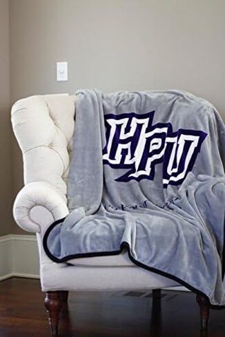 بطانية صوف قطيفة عالية الجودة من High Point University Panthers - مقاس كبير جدًا 60 بوصة × 80 بوصة. يناسب الملكة أو Twin XL هدايا رائعة! in Kuwait