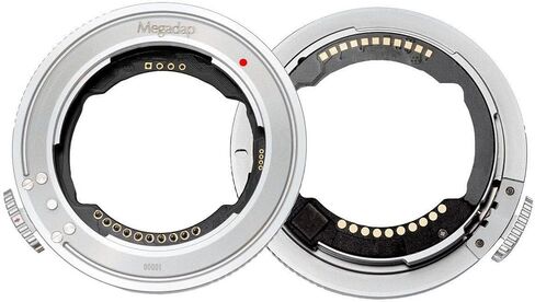 محول تلقائي Megadap ETZ21 PRO لكاميرات Nikon ZF وZ8 وZ9 وZ30 وZ5 وZ7II وZ6II وZfc - التركيز التلقائي، لدعم عدسة الطرف الثالث من Sony E Mount in Kuwait