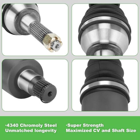 Rear Left Right CV Axle Shaft for Polaris RZR 800 2008-2013, Ranger RZR 800 EPS LE, Ranger RZR 800 EPS 2010 2011 2012, Ranger RZR 800 EPS LE 2012 2013 for 1332884 1332444 1332672-2PCS in Saudi Arabia