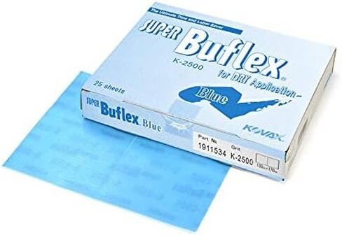 مجموعة أدوات التلميع المرنة Super Buflex، SP19160، K2000 - K3000، 15 ورقة + 1 لوحة واجهة + 1 كتلة يدوية in Saudi Arabia