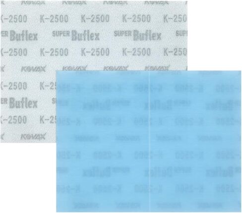 مجموعة أدوات التلميع المرنة Super Buflex، SP19160، K2000 - K3000، 15 ورقة + 1 لوحة واجهة + 1 كتلة يدوية in Saudi Arabia