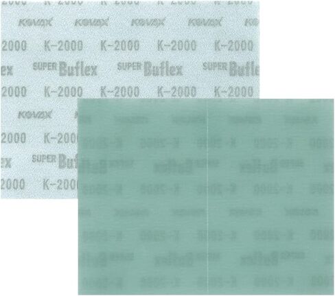 مجموعة أدوات التلميع المرنة Super Buflex، SP19160، K2000 - K3000، 15 ورقة + 1 لوحة واجهة + 1 كتلة يدوية in Saudi Arabia