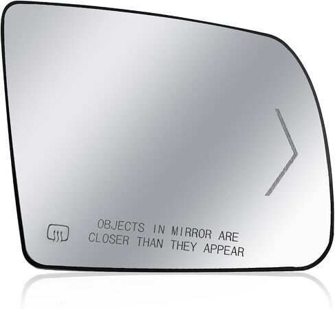 Passenger Right Side Heated Mirror Glass - Side View Heated Convex Mirror Glass with Rear Holder and Turn Signal, Replacement For Toyota 2008-2017 Sequoia 2007-2020 Tundra Passenger Side Mirror in Saudi Arabia