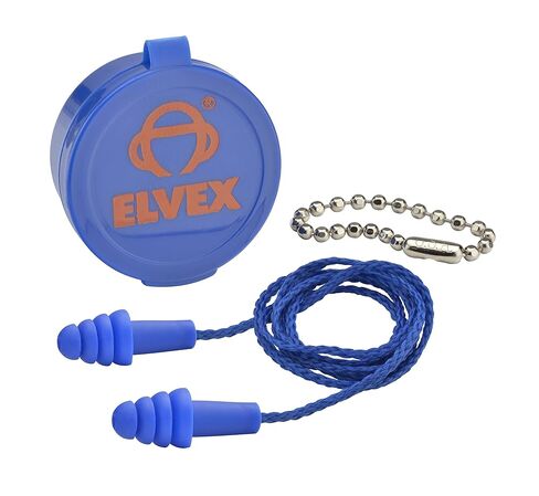 Delta Plus EP-412 - Quattro Corded Ear Plug w/case & Chain in Kuwait
