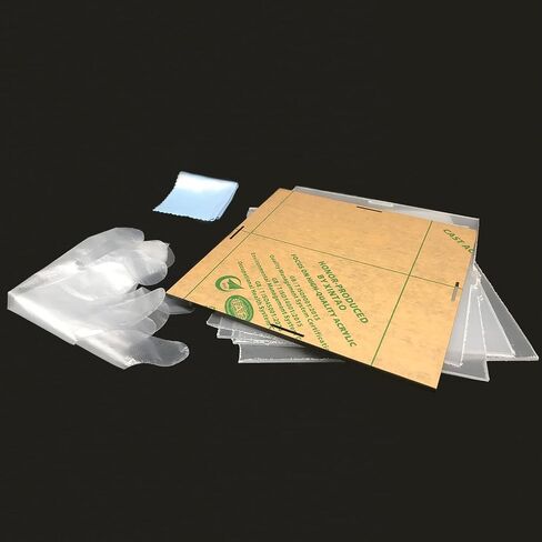 علبة عرض أكريليك شفافة - صندوق كونترتوب لتجميع العرض - شاشة شفافة (10x4x6in 25x10x15cm) in Saudi Arabia