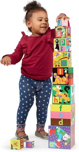 Melissa and doug Alphabet Nesting and Stacking Blocks in Saudi Arabia