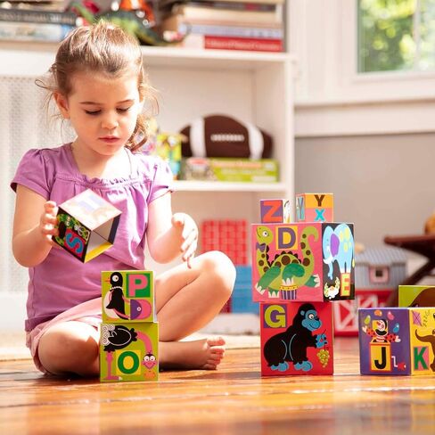 Melissa and doug Alphabet Nesting and Stacking Blocks in Saudi Arabia