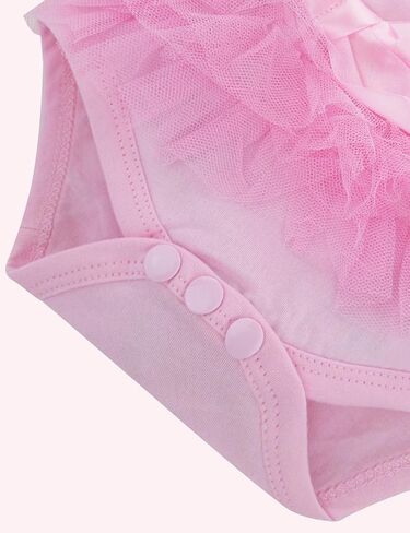 Infant Baby Girls' Lace Tutu Dress Bodysuits with Headband in Kuwait