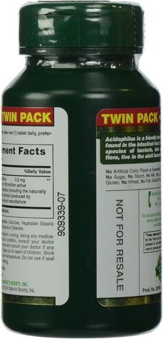 Nature's Bounty Probiotic Acidophilus Tablet, 100 Count (Pack of 2) in Saudi Arabia