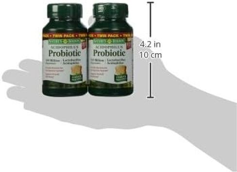 Nature's Bounty Probiotic Acidophilus Tablet, 100 Count (Pack of 2) in Saudi Arabia