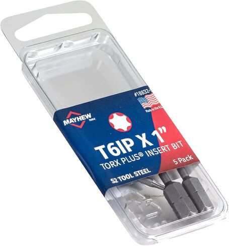 لقمة طاقة سداسية SAE 19406-4 من Mayhew Tools، 5/32 × 2 بوصة، 4 عبوات in Saudi Arabia