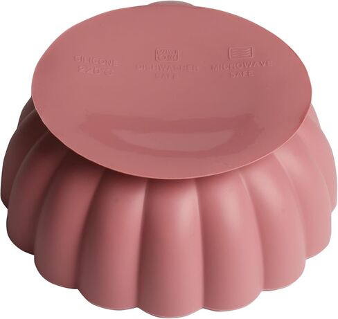 M&B GWPP Baby Silicone Bowls, Suction Bowls for Baby, Self-Feeding Toddler Food Bowl, Baby Bowl and Spoon Set, Food Grade Soft Silicone Feeding Set (Pink) in Saudi Arabia