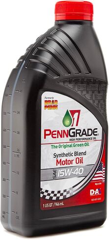 71586، زيت مزيج صناعي عالي الأداء SAE 15W-40، 1 كوارت (12 عبوة) in Saudi Arabia