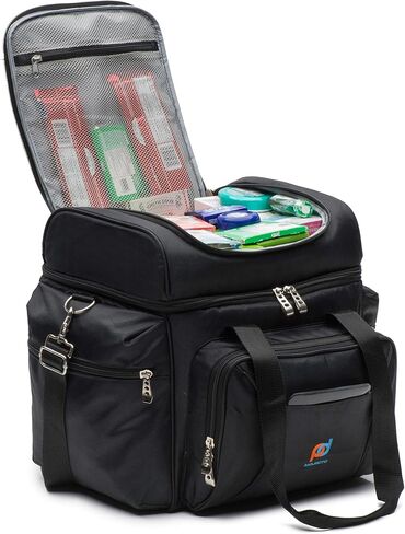 MOJECTO Extra Large Cooler Bag with Leakproof Hard Liner Bucket, 14x13x9.5 in, Black, Polyester in Saudi Arabia