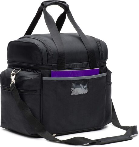 MOJECTO Extra Large Cooler Bag with Leakproof Hard Liner Bucket, 14x13x9.5 in, Black, Polyester in Saudi Arabia