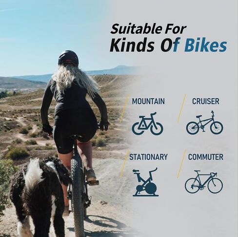 وسادة مقعد الدراجة، غطاء مقعد الدراجة مبطن من الجل لراحة الرجال والنساء، وسادة مقعد الدراجة لمقعد الدراجة الضيق، ممتص للصدمات، وسادة الدراجة مناسبة للجبال والطرق ودراجة التمارين (أسود) in Kuwait