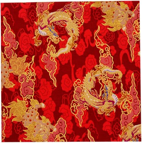 5PCS Cotton Craft Fabric Bundle Squares Patchwork,20" x 20"Inch (50x50cm) Colorful Japanese Style Cotton Wrapping Cloth Squares Quilting Sewing Patchwork Fabric,DIY Scrapbooking Artcraft in Saudi Arabia