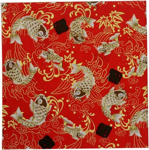 5PCS Cotton Craft Fabric Bundle Squares Patchwork,20" x 20"Inch (50x50cm) Colorful Japanese Style Cotton Wrapping Cloth Squares Quilting Sewing Patchwork Fabric,DIY Scrapbooking Artcraft in Saudi Arabia