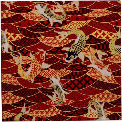 5PCS Cotton Craft Fabric Bundle Squares Patchwork,20" x 20"Inch (50x50cm) Colorful Japanese Style Cotton Wrapping Cloth Squares Quilting Sewing Patchwork Fabric,DIY Scrapbooking Artcraft in Saudi Arabia