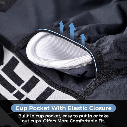 Youth Boys Sliding Shorts w/Soft Cup Athletic Padded Compression Underwear Protector Support Baseball Football in Saudi Arabia