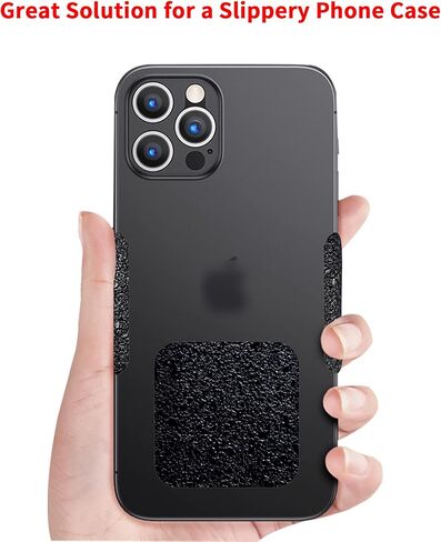 Birllaid ملصقات قبضة الهاتف الخليوي شريط قبضة الماوس، مجموعة شريط قابض 26 قطعة، شريط قبضة مطاطي أسود متعدد الأغراض لحافظة الهاتف وأجهزة التحكم في الألعاب in Kuwait