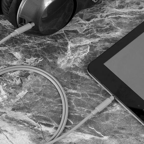 كابل صوت GEEKRIA مع ميكروفون متوافق مع Skullcandy Hesh Evo، Hesh ANC، Crusher Wireless، Venue، Hesh 3، Riff 2 Cable، سلك ستيريو بديل Aux 3.5 مم مع ميكروفون مضمن (4 أقدام/1.2 متر) in Saudi Arabia