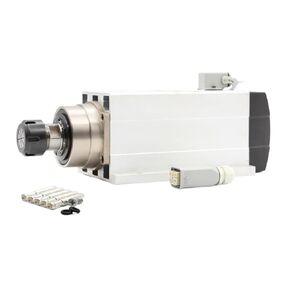 6.0KW مغزل مطول بالهواء ER32 300Hz 220V / 380V مع شفة متزايدة 4 محامل كرة سيراميكية مع دقة 0.01 ملم (220 فولت) in Kuwait