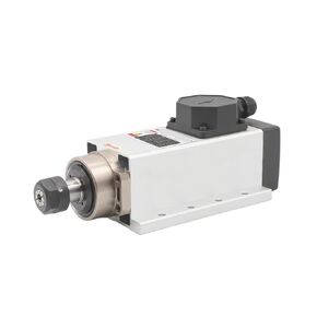 Air-Cooled Spindle Motor 220V 380v 2.2KW ER20 300Hz Three-Phase 4 Bearings with mounting Flange.(Ceramic Bearings,220v) in Saudi Arabia