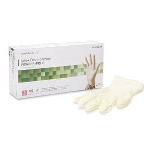 McKesson Confiderm® Latex Exam Glove, Small, Ivory in Saudi Arabia