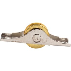 4PCS Sliding Door Roller Cabinet Copper Caster Wheel Pulley Runners for Wardrobe Window Furniture Hardware in Saudi Arabia