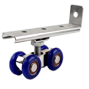 2pcs/مجموعة الأبواب الأبواب الأبواب الأبواب المنزلق بكرة 4/8 عجلات المنزل غرفة خشب باب معلقة بكرة السكك الحديدية in Kuwait