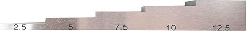 5 Step Ultrasonic Block 2.5mm 5mm 7.5mm 10mm 12.5mm Calibration Test Block for Ultrasonic Thickness Gauge in NDT Testing 6063 Aluminum in Saudi Arabia