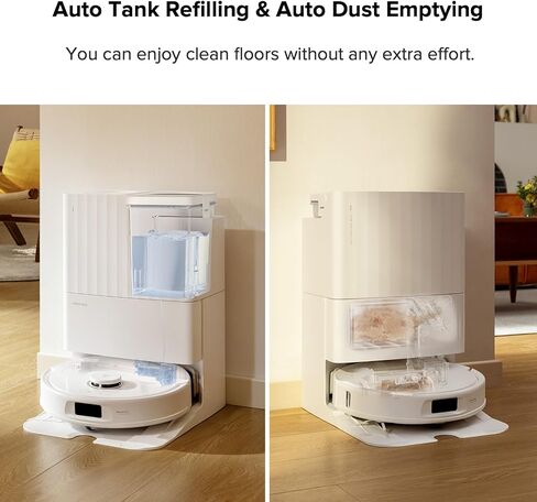 roborock qrevo pro robot acuum و mop with Flexiarm Design Edge Mopping ، غسل ممسحة الماء الساخن الديناميكي وتجفيف الأوساخ الذكي ، الكشف الأوساخ الذكي (متجدد) in Saudi Arabia