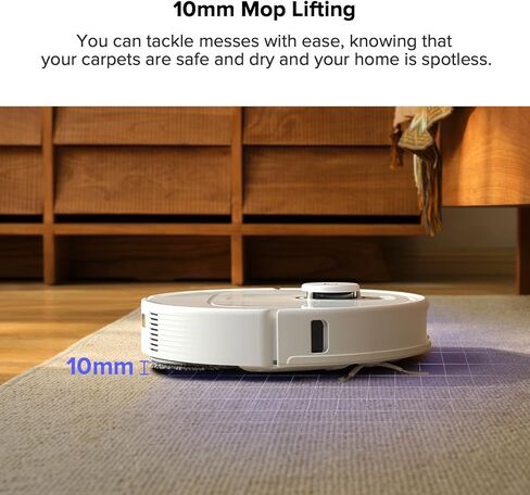 roborock qrevo pro robot acuum و mop with Flexiarm Design Edge Mopping ، غسل ممسحة الماء الساخن الديناميكي وتجفيف الأوساخ الذكي ، الكشف الأوساخ الذكي (متجدد) in Saudi Arabia