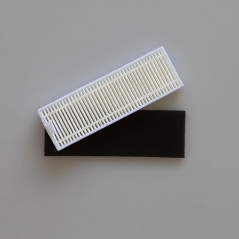 10Pcs Robot Vacuum Cleaner Filter, Universal Robot Vacuum Cleaner Air Filter for G8000, G8000 Pro, for Honiture G20, G20 Pro, for Evol 3 in Saudi Arabia