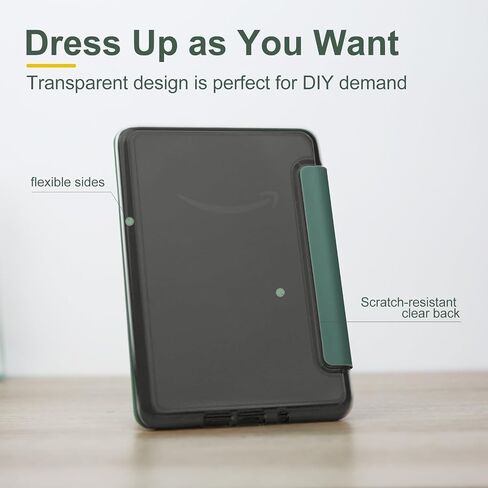 Clear Case for 7" Kindle Paperwhite 12th Generation 2024,Oat Coffee in Kuwait
