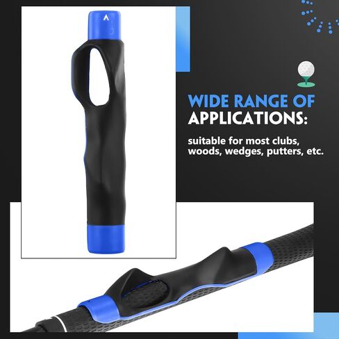 3 Pack Golf Grip Trainers و Golf Training Aid و Swing Trainer Club Grips Association لمعدات قبضة النادي اليمنى للمساعدة في تصحيح وضع اليد in Kuwait