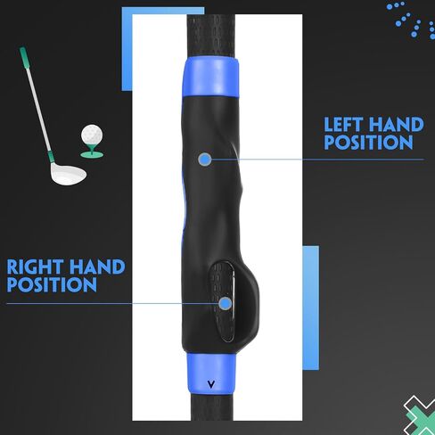 3 Pack Golf Grip Trainers و Golf Training Aid و Swing Trainer Club Grips Association لمعدات قبضة النادي اليمنى للمساعدة في تصحيح وضع اليد in Kuwait